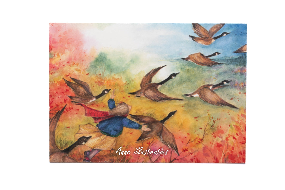 Wilde ganzen vlucht
