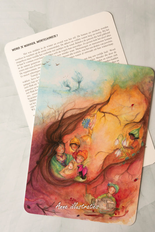 Word je wakker wortelkindje?