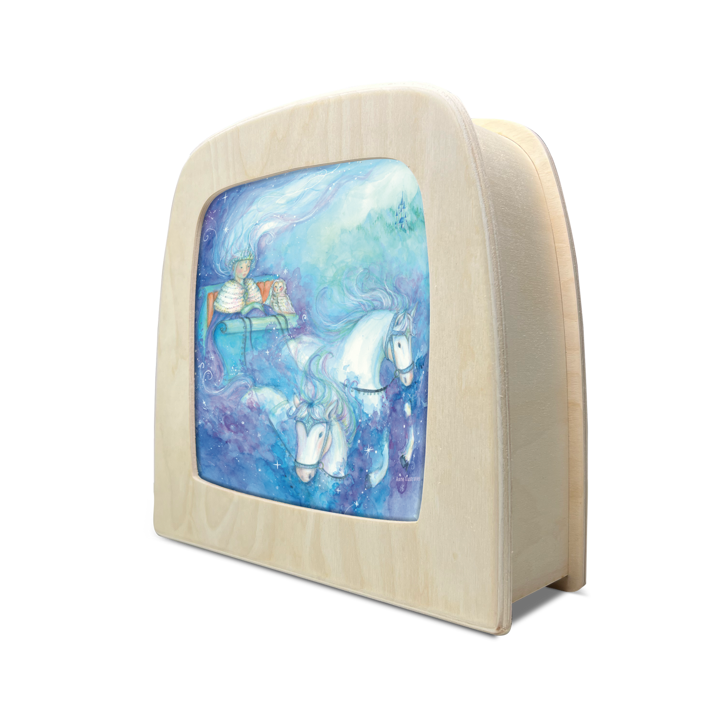 Toverlux silhouet: Ijskoningin