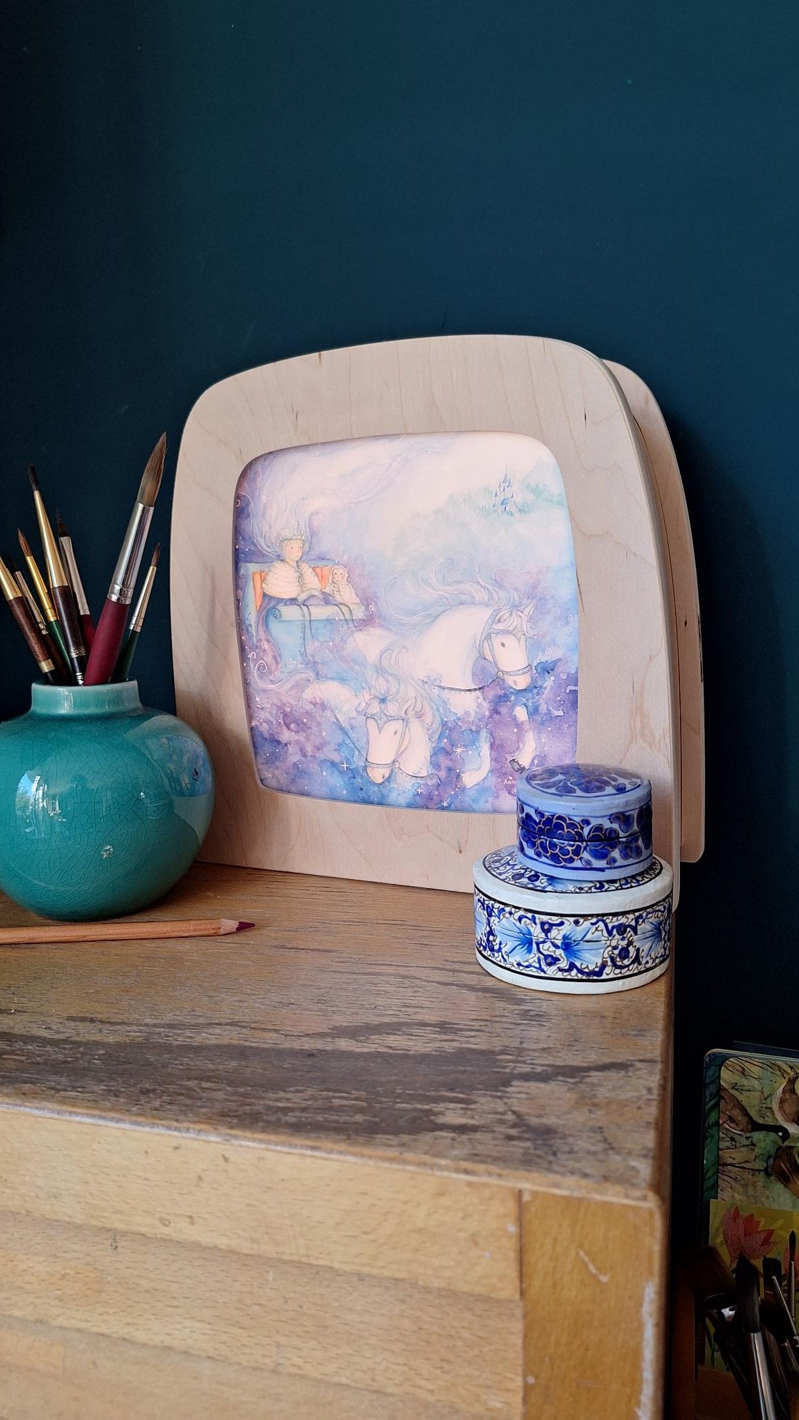 Toverlux silhouet: Ijskoningin