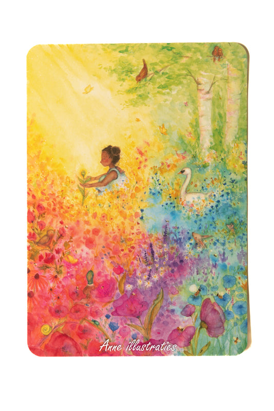 Hoe bloem zichzelf werd