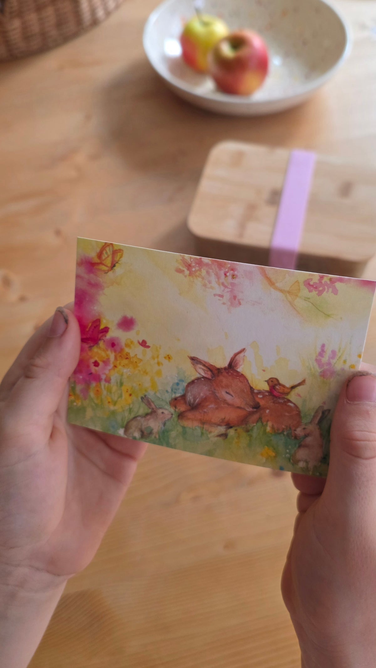 Broodtrommel kaartje