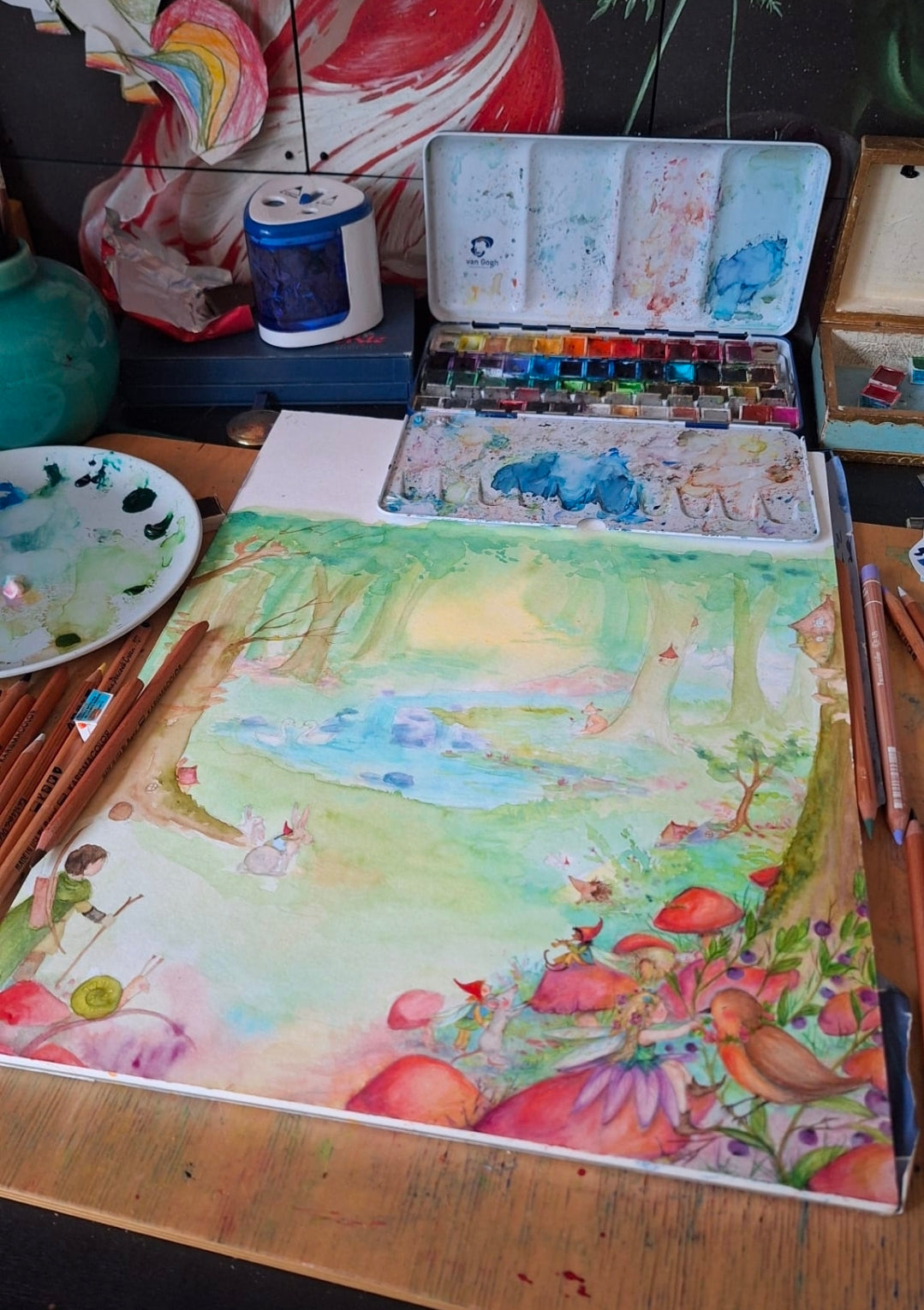 Speeldoeken magisch woud