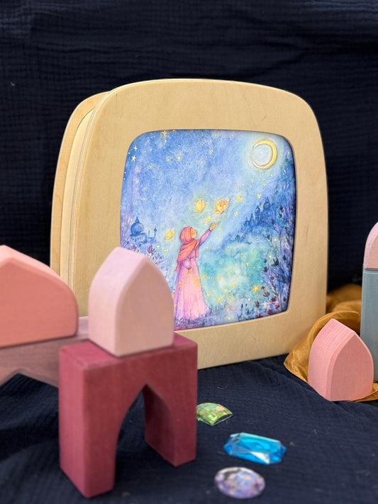 Toverlux silhouet: Nachtvlinder