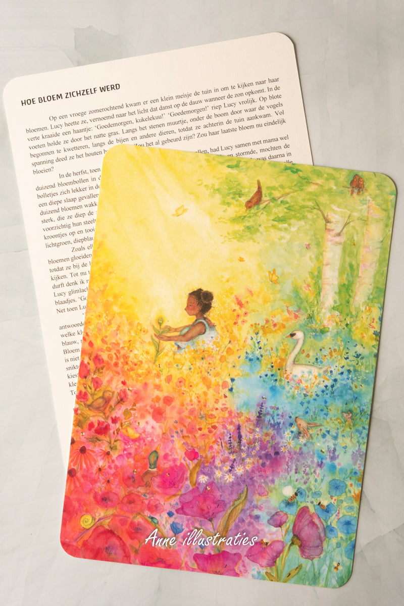 Hoe bloem zichzelf werd