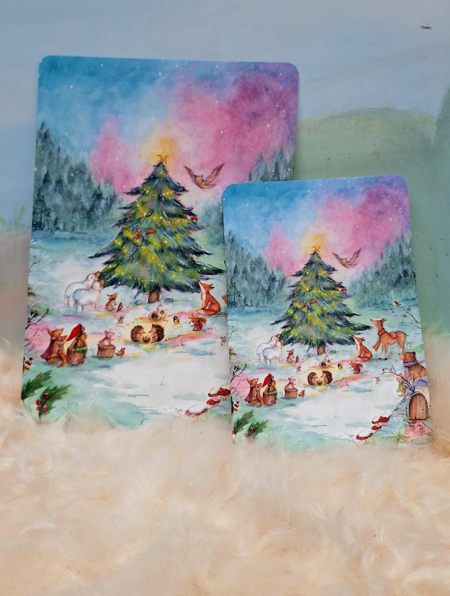 Winterfeest in het bos