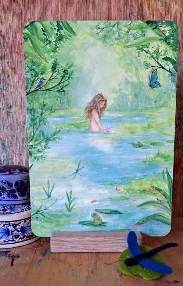 A5 kaart waternimf - Afbeelding 3